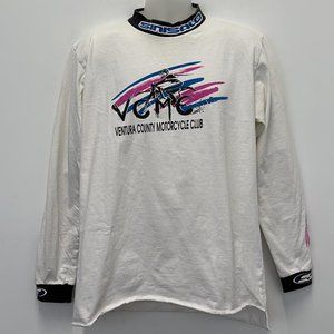 Vintage Sinisalo Ventura County Motorcycle Club Long Sleeve T-Shirt Size XXL